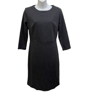 Old Navy Sweatshirt Dress 3/4 Sleeve Knee Length Size Small